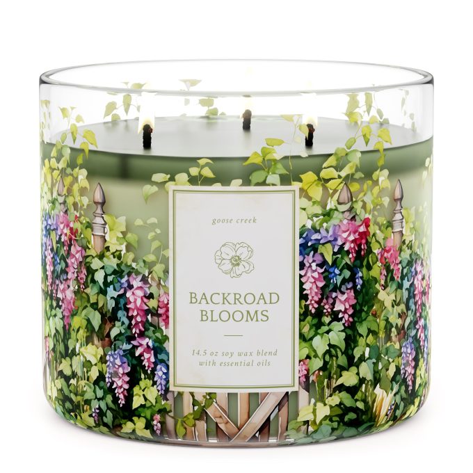 Backroad Blooms Large 3-Wick Candle