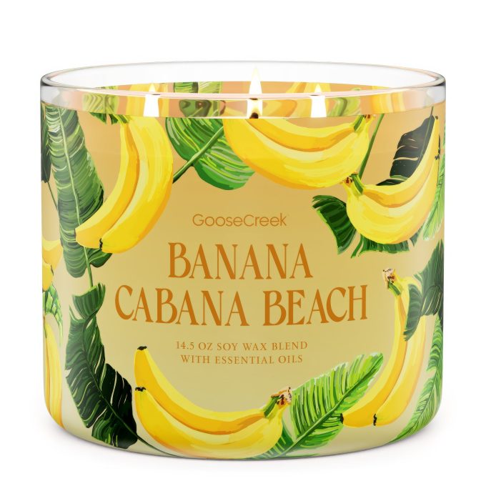 Banana Cabana Beach Large 3-Wick Candle