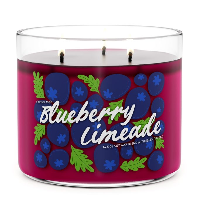 Blueberry Limeade Large 3-Wick Candle
