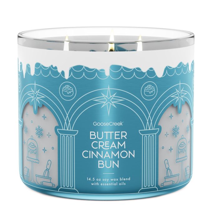 Buttercream Cinnamon Bun 3-Wick Candle