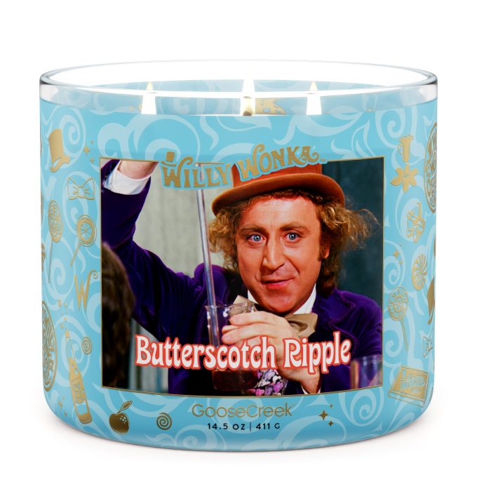 Butterscotch Ripple 3-Wick Wonka Candle