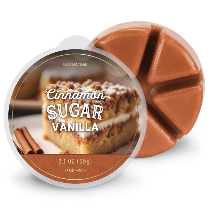 Cinnamon Sugar Vanilla Wax Melt