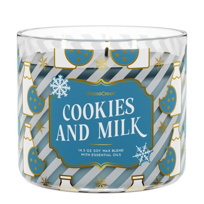 Cookies & Milk Large 3-Wick Candle