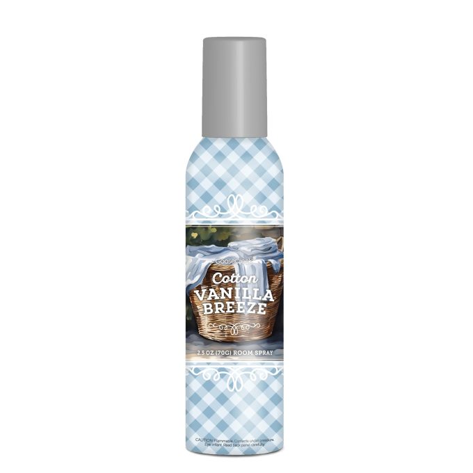 Cotton Vanilla Breeze Room Spray