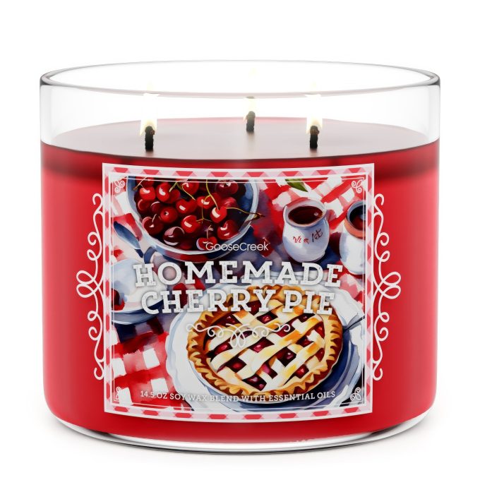 Homemade Cherry Pie Large 3-Wick Candle