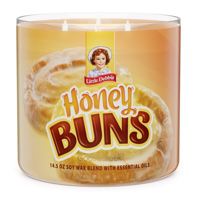 Honey Buns Little Debbie ? 3-Wick Candle