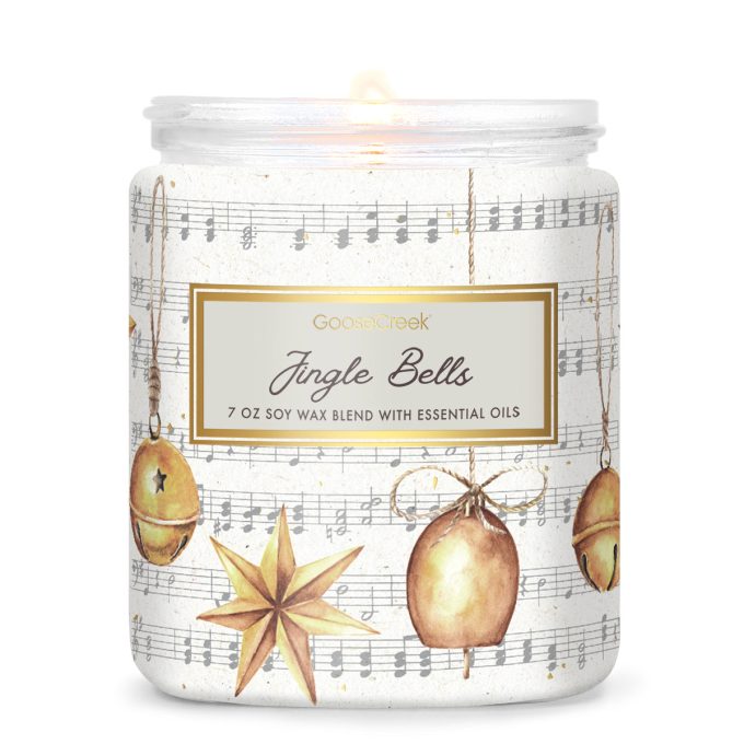 Jingle Bells 7oz Single Wick Candle