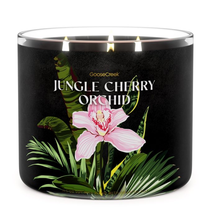 Jungle Cherry Orchid 3-Wick Candle
