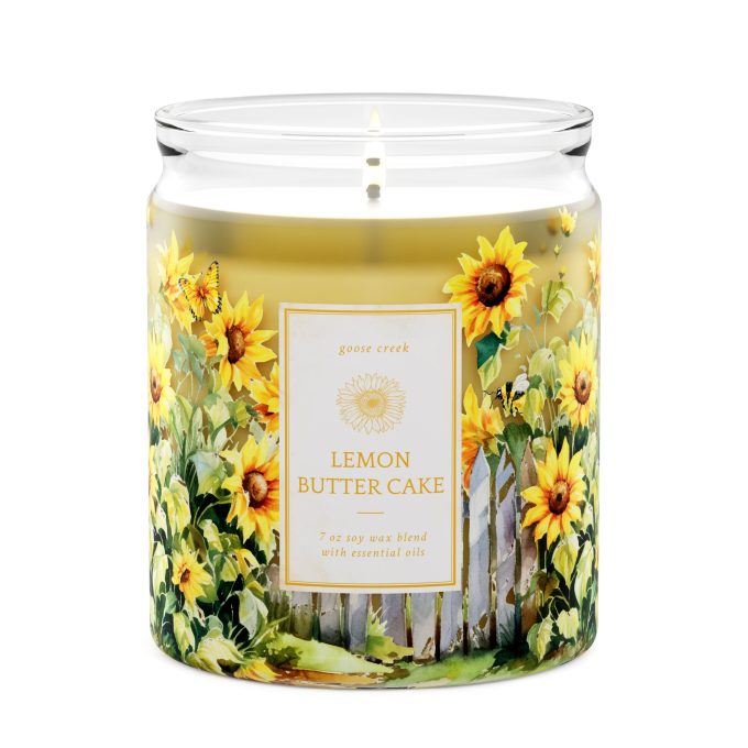 Lemon Butter Cake 7oz Single Wick Candle