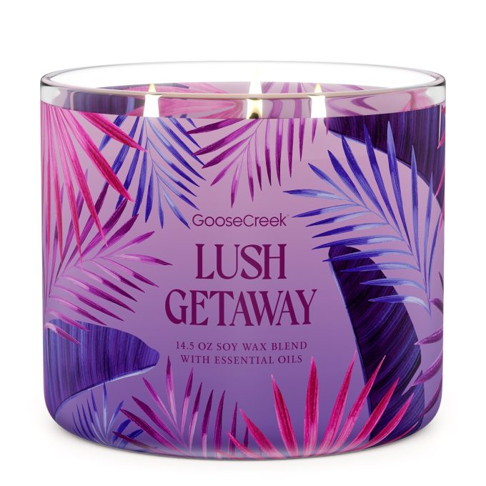 Lush Getaway Large 3-Wick Candle