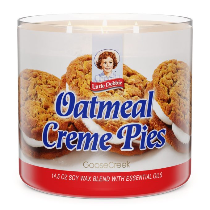Oatmeal Creme Pies Little Debbie ? 3-Wick Candle