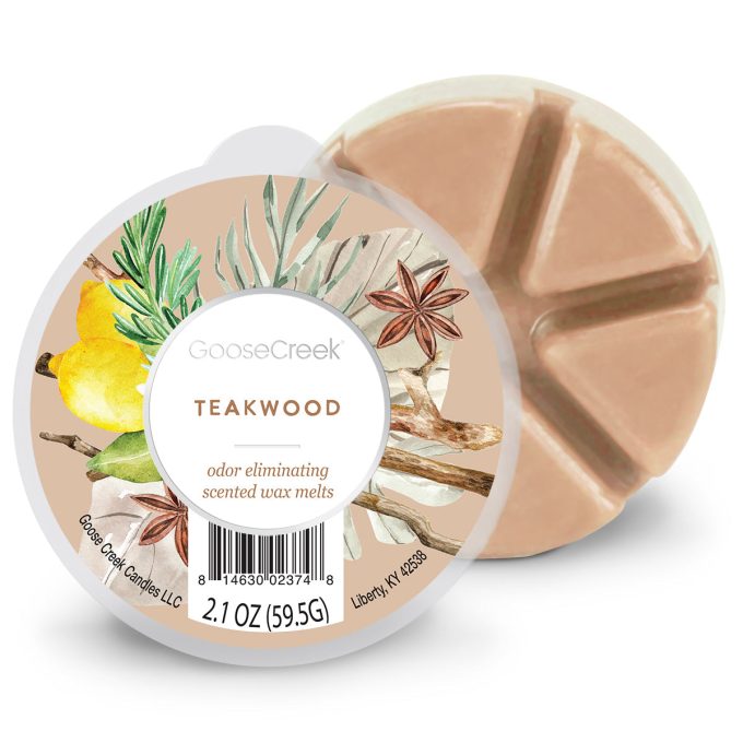 Odor Eliminating - Teakwood Wax Melt