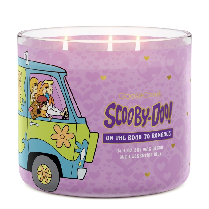 On the Road to Romance Large Scooby-Doo Candle
