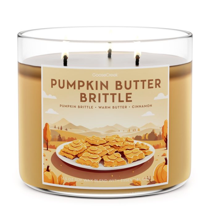 Pumpkin Butter Brittle 3-Wick Candle