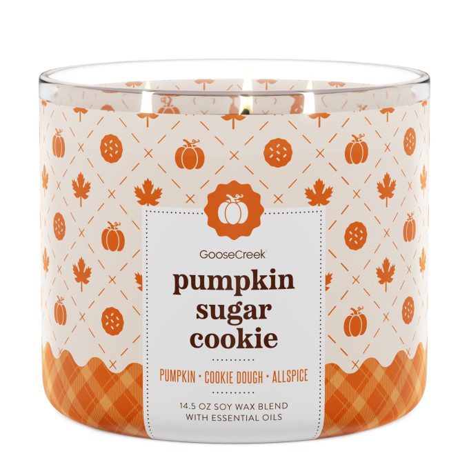 Pumpkin Sugar Cookie Large 3-Wick Candle
