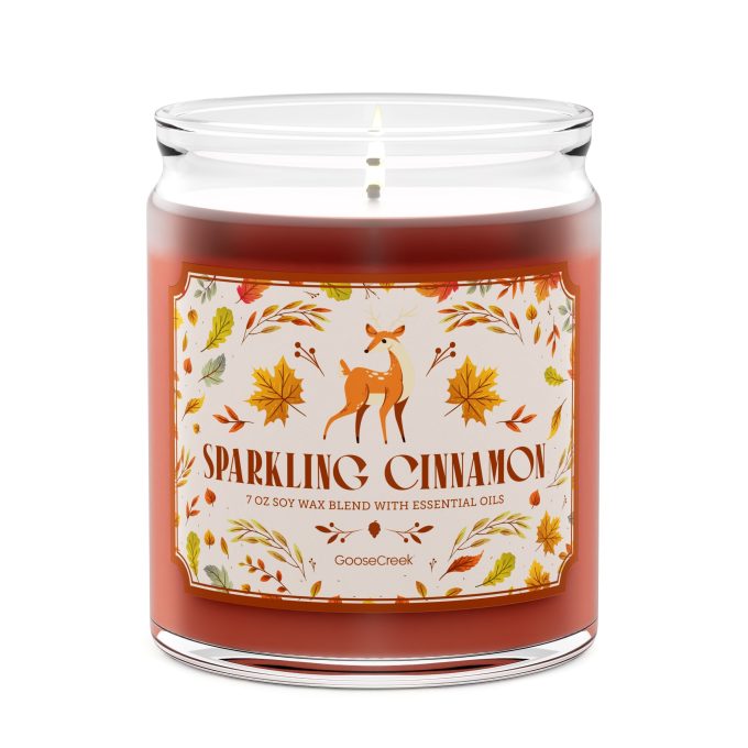 Sparkling Cinnamon 7oz Single Wick Candle