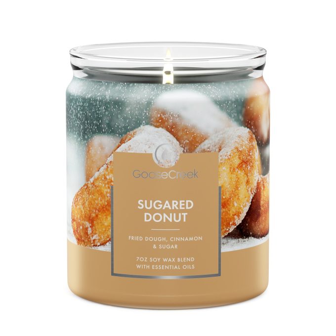 Sugared Donut 7oz Single Wick Candle