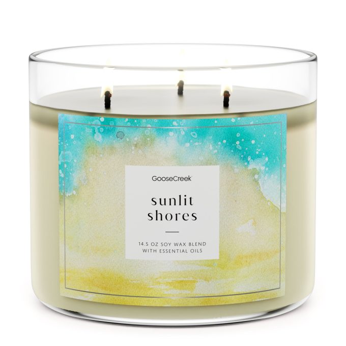 Sunlit Shores Large 3-Wick Candle