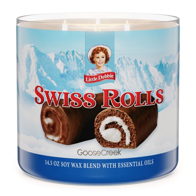 Swiss Rolls Little Debbie ? 3-Wick Candle