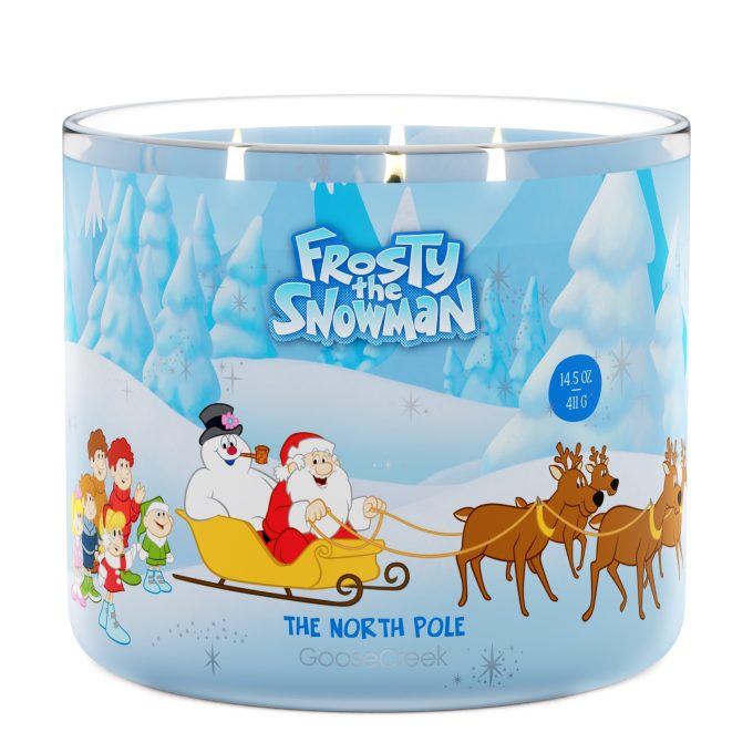 The North Pole - Frosty The Snowman? 3-Wick Candle