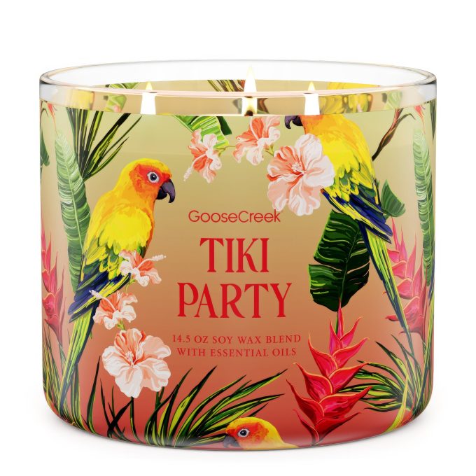 Tiki Party Large 3-Wick Candle