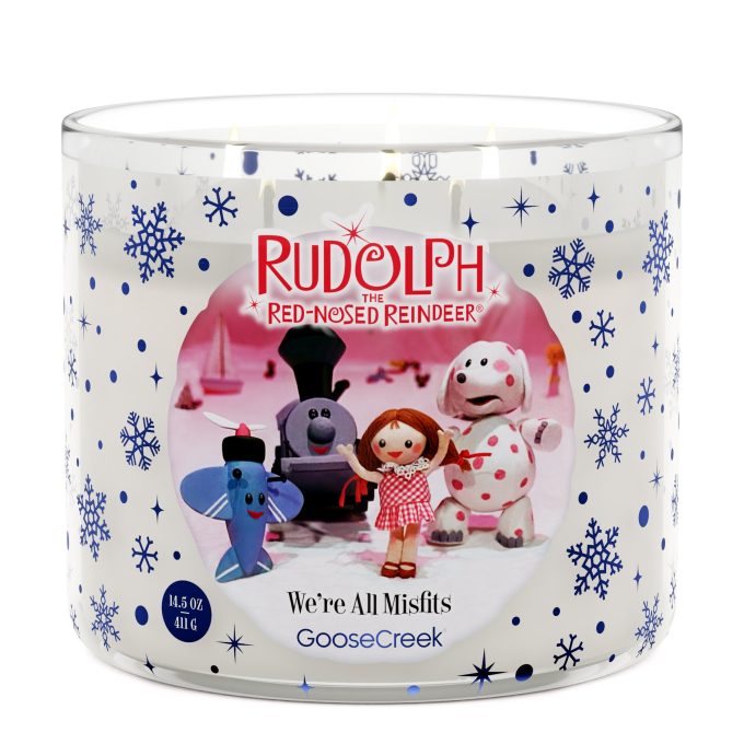 We're All Misfits - Rudolph the Red-Nosed Reindeer? 3-Wick Candle