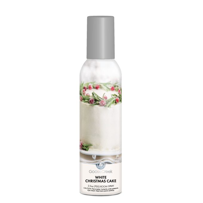 White Christmas Cake Room Spray