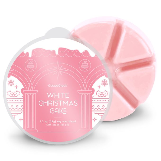 White Christmas Cake Wax Melt