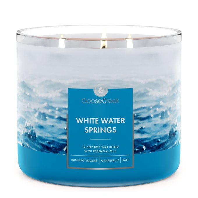 White Water Springs Large 3-Wick Candle