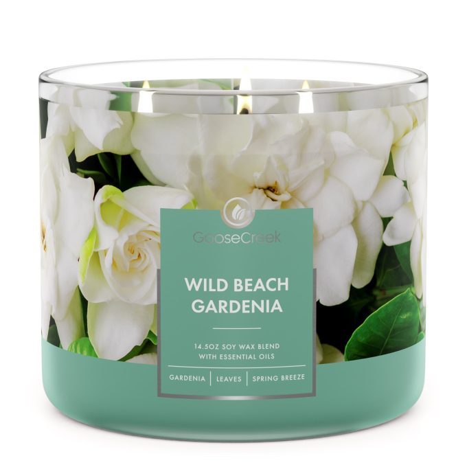 Wild Beach Gardenia 3-Wick Candle